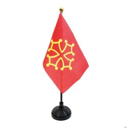 Drapeau occitan de table