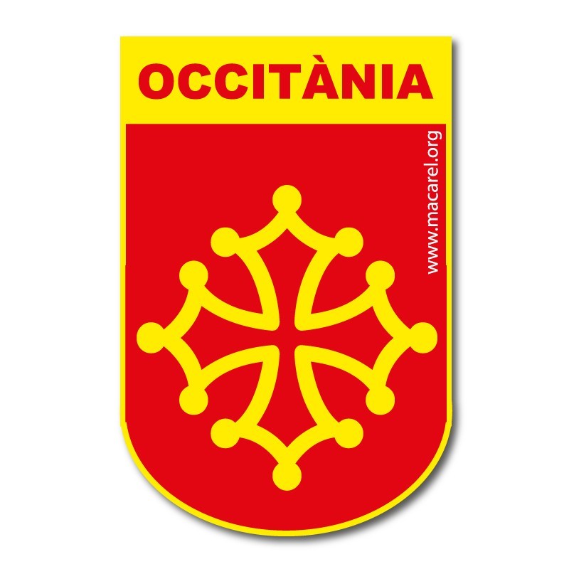 Autocollant Blason Occitània Autocollant Blason Occitània